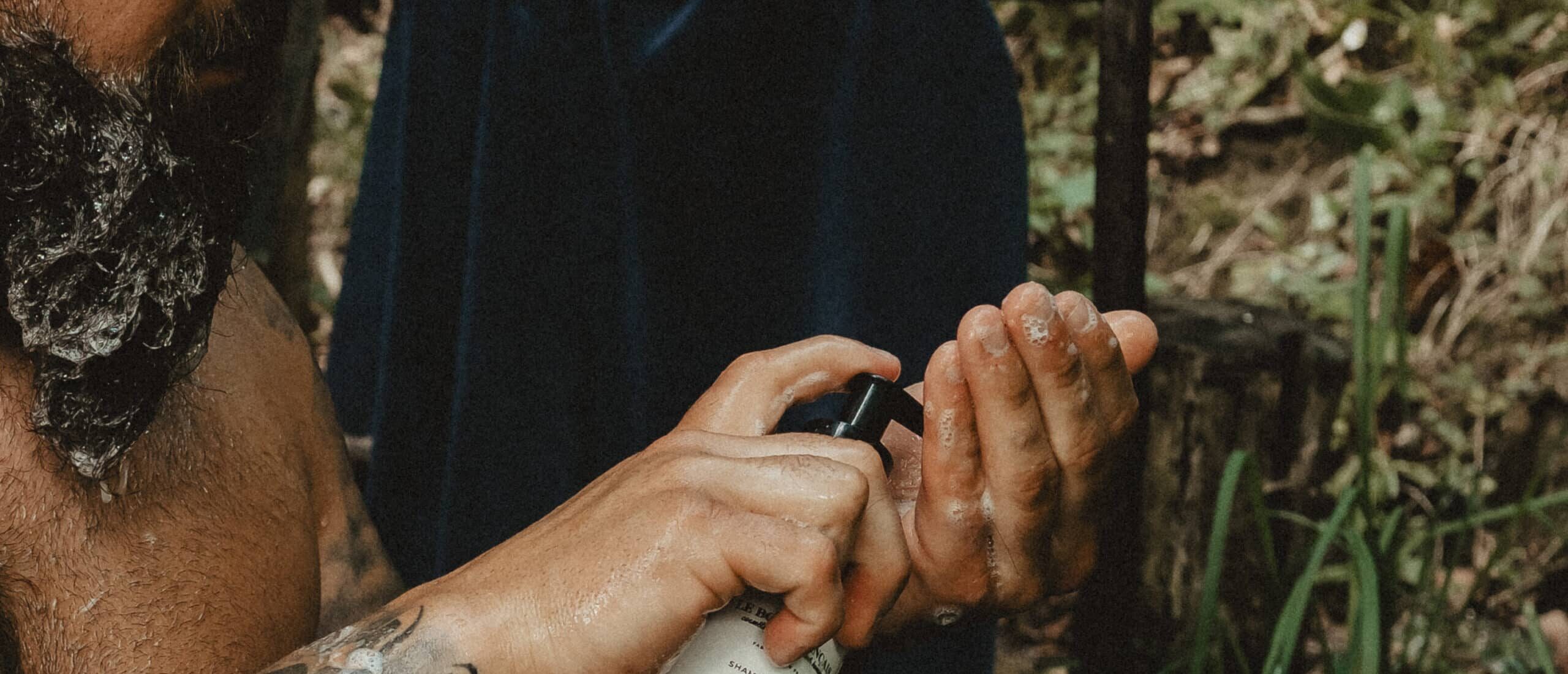 shampoing homme barbe