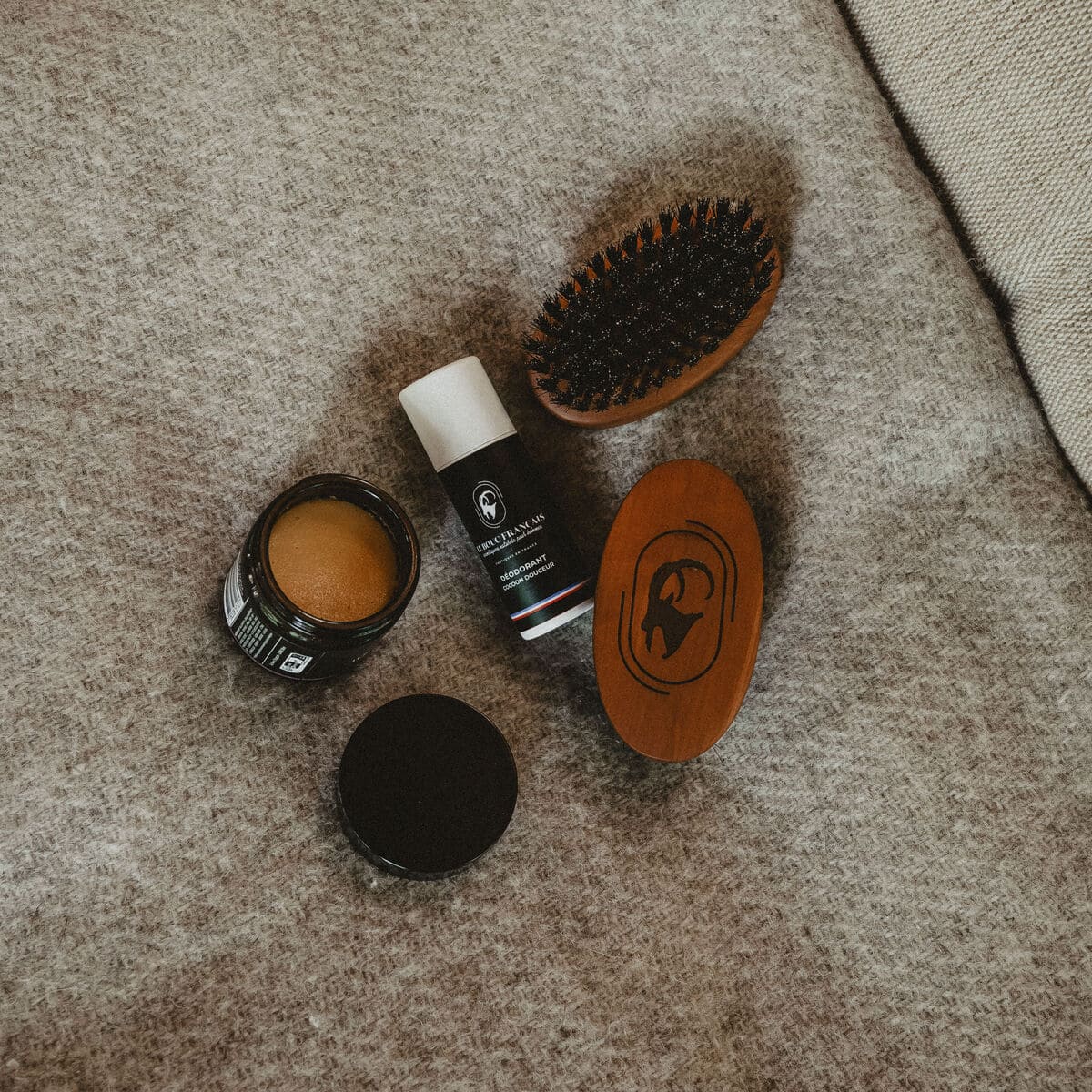 Brosse a Barbe Poils de Sanglier classique (1)