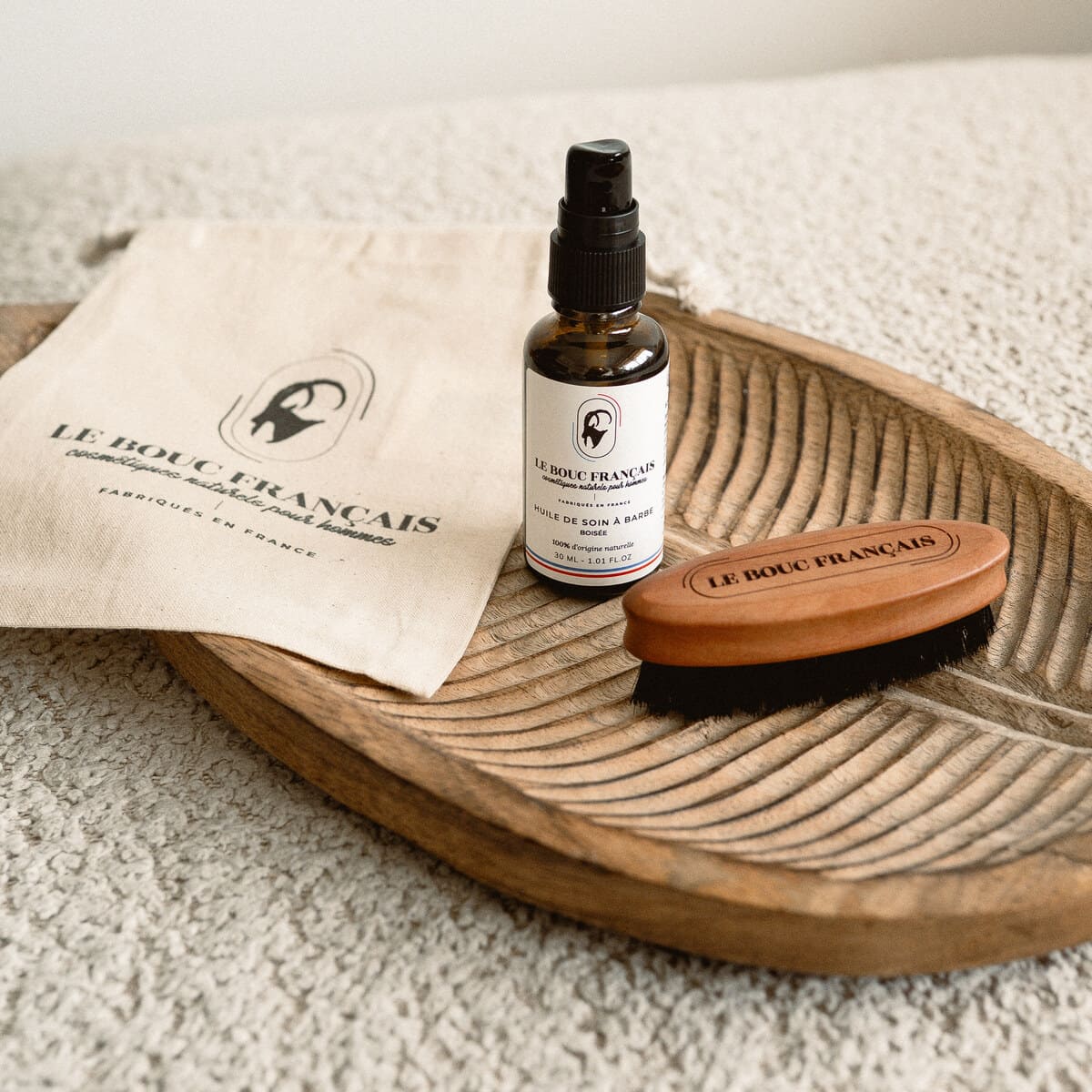 kit duo entretien brosse barbe voyage