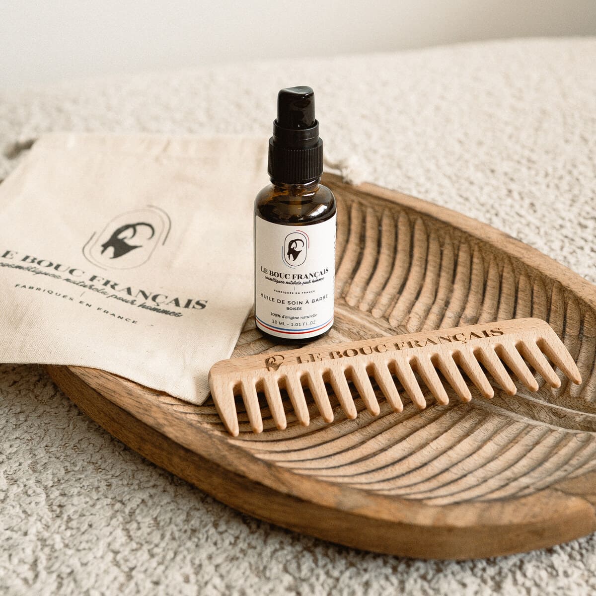 kit duo entretien peigne barbe