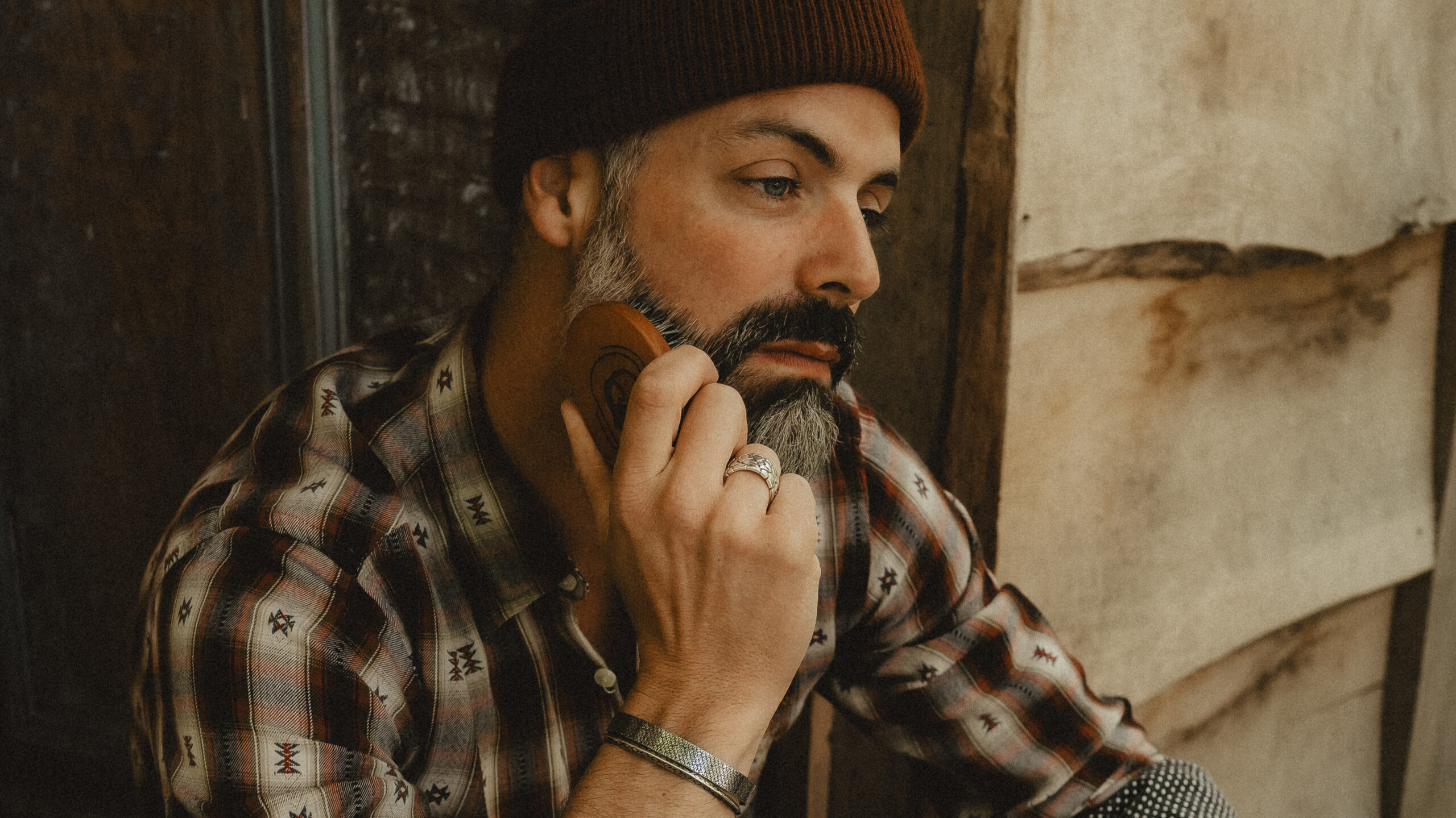 huile barbe brosse