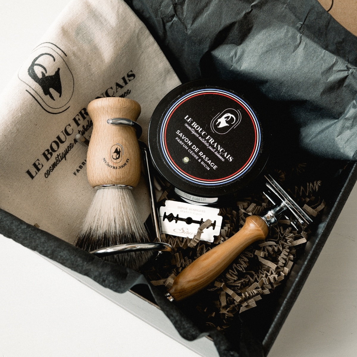coffret rasage homme