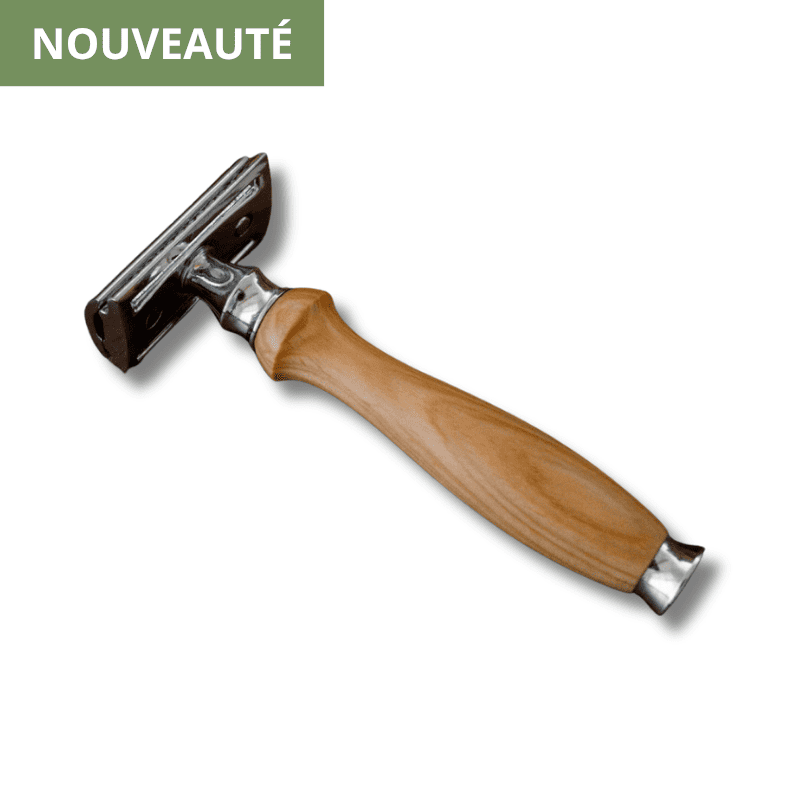 rasoir surete premium bois clair nouveau