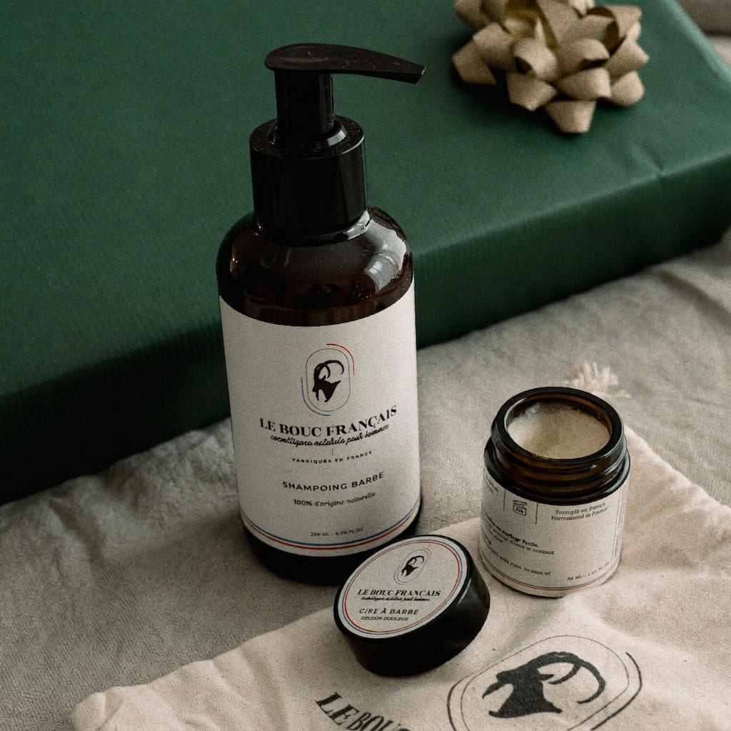 routine entretien barbe shampoing cire soin