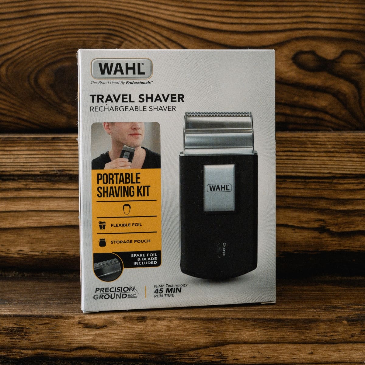 Emballage Wahl Travel Shaver Emballage du rasoir électrique de voyage Wahl Travel Shaver